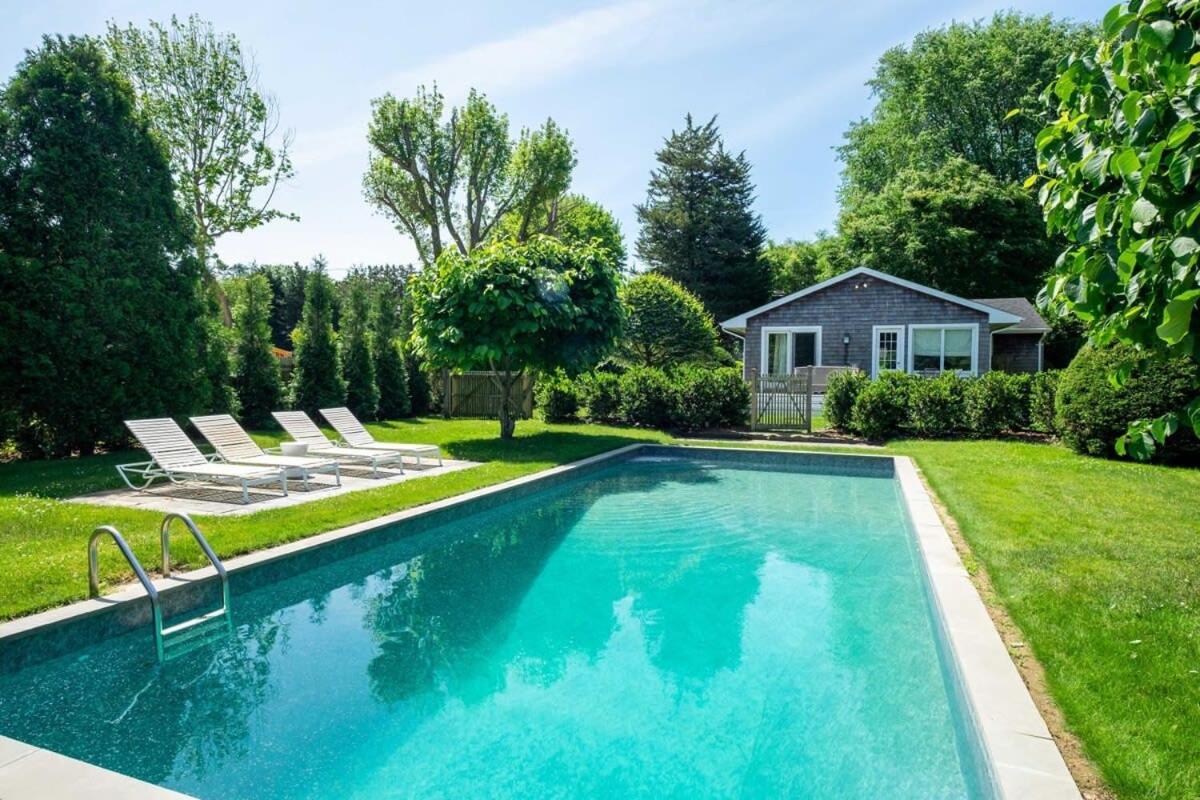 Heated Pool, Driftwood Cottage By Rovetravel East Hampton Bagian luar foto